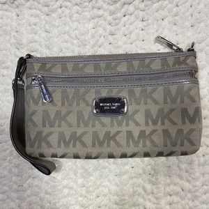 Michael Kors wristlet wallet.